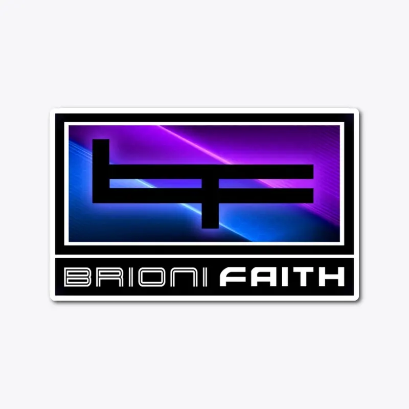 BF Logo Sticker - NEON